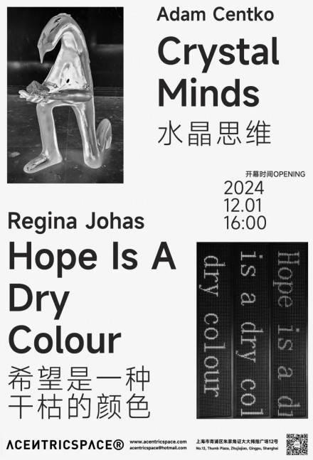 水晶思维 & 希望是一种干枯的颜色 Crystal Minds & Hope Is A Dry Colour – Adam Centko & Regina Johas